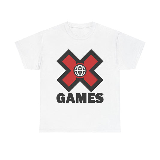 X Games Graphic T Shirt Vintage Sports Retro Unisex Heavy Cotton Tee