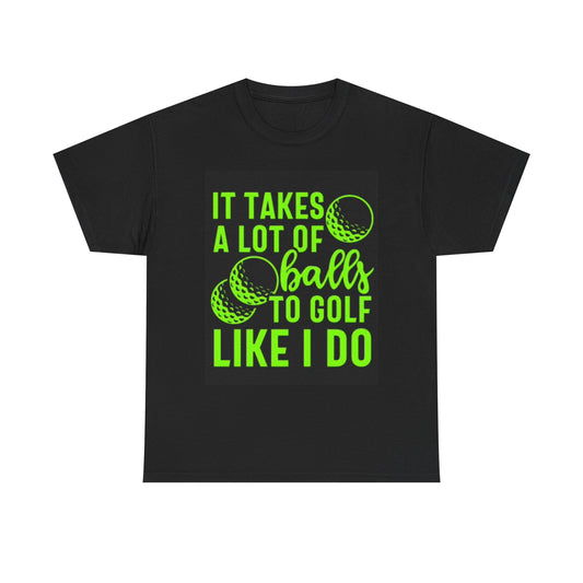 Funny Golf T Shirt Got The Balls Daly Woods Unisex Heavy Cotton Tee