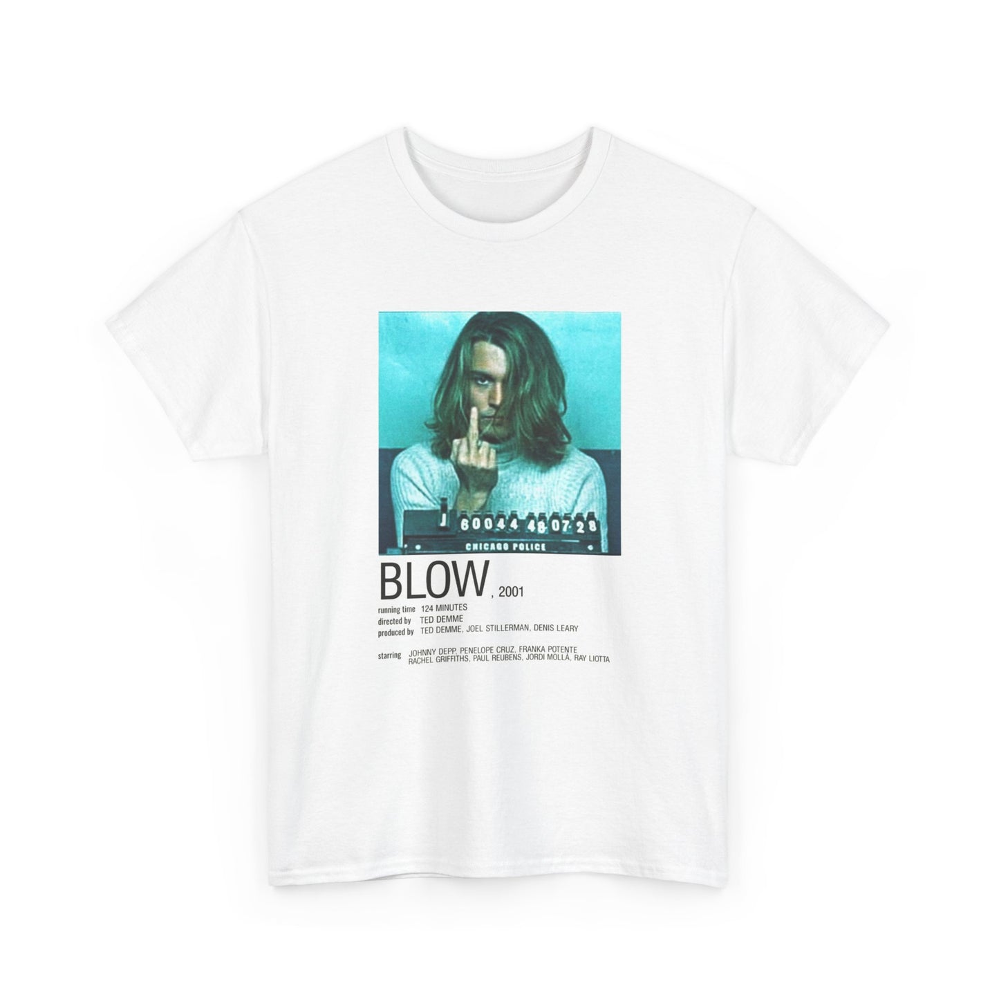Blow Vintage movie Poster graphic T Shirt Retro Unisex Heavy Cotton Tee