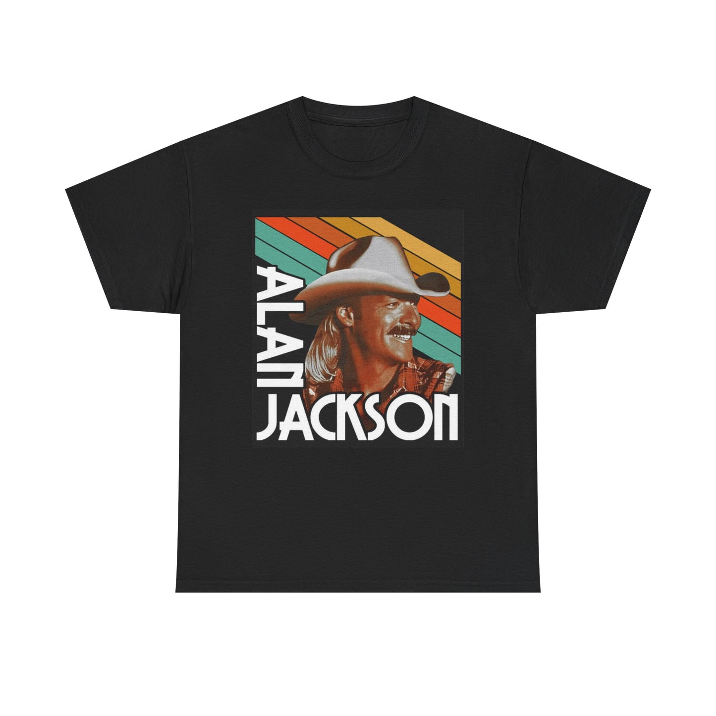 Alan Jackson Graphic T Shirt Vintage Country Album Unisex Heavy Cotton Tee