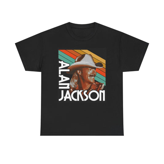 Alan Jackson Graphic T Shirt Vintage Country Album Unisex Heavy Cotton Tee