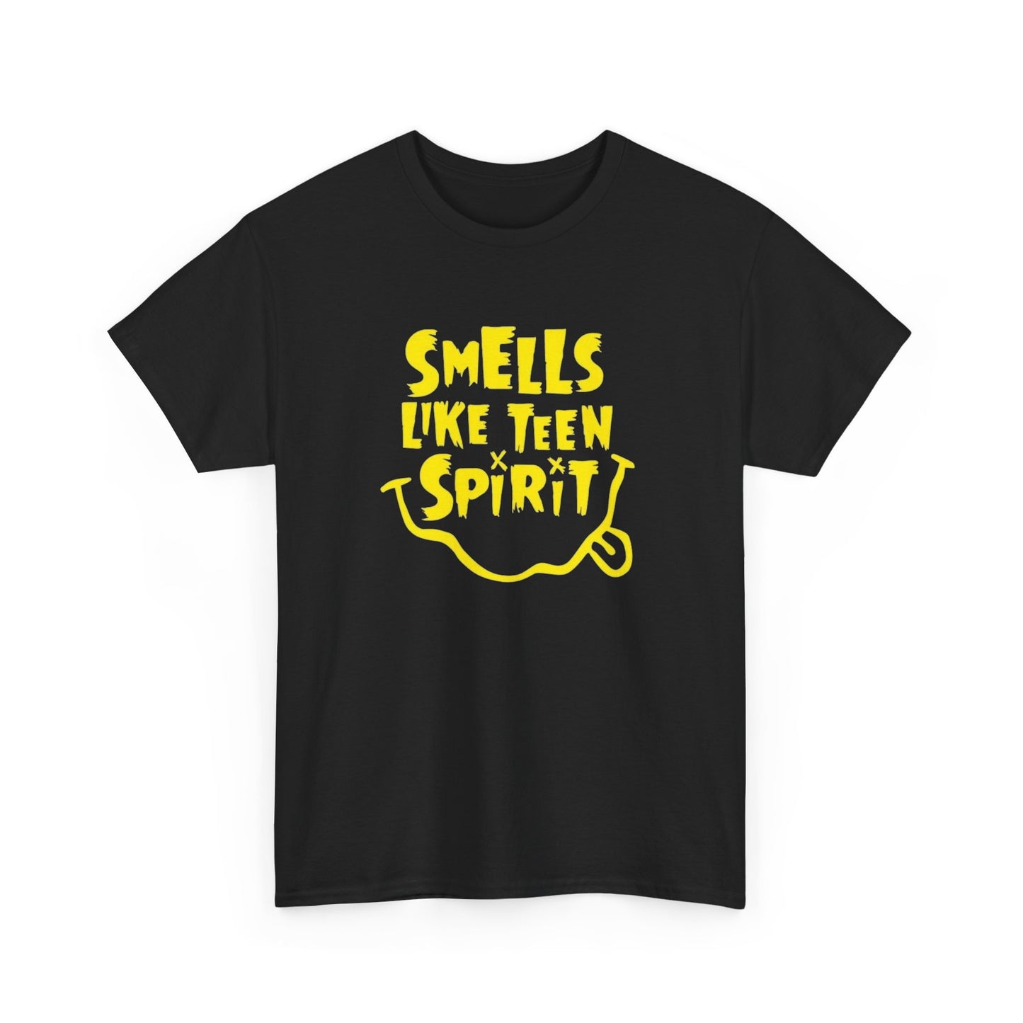 Smells Like Teen Spirit Nirvana Graphic T Shirt Unisex Heavy Cotton Tee