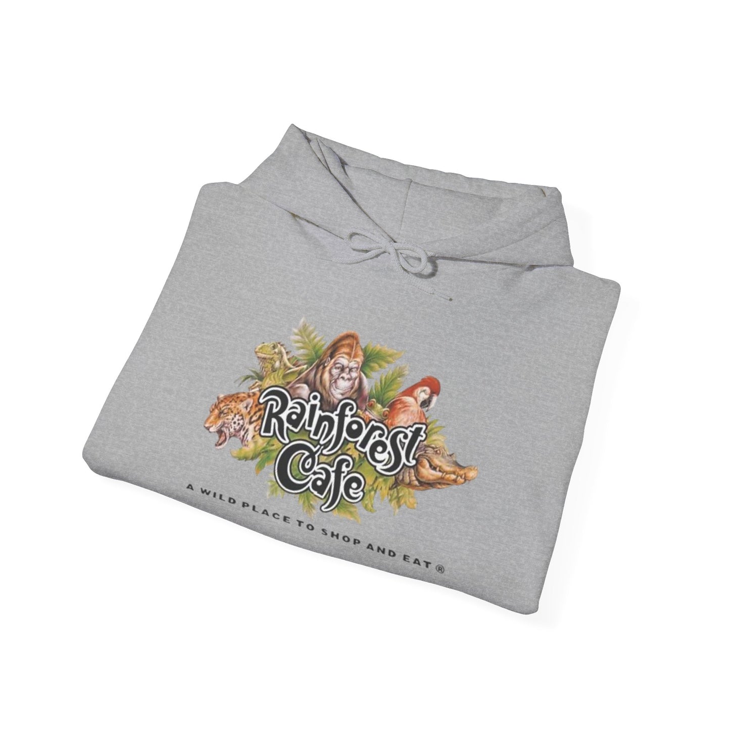 Rainforest Cafe Retro Hoodie Unisex Heavy Blend™ Hooded Sweatshirt