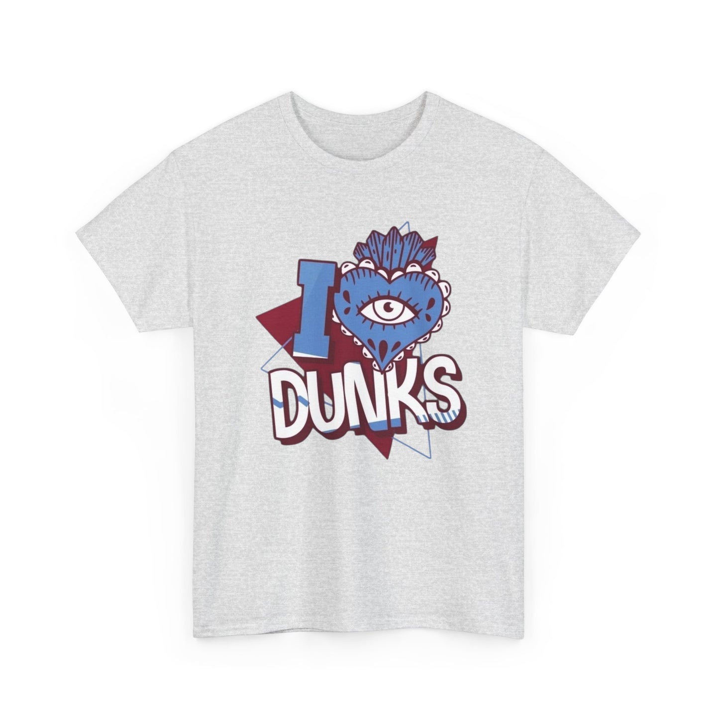 I Love Dunks Graphic T-Shirt Unisex Heavy Cotton Tee
