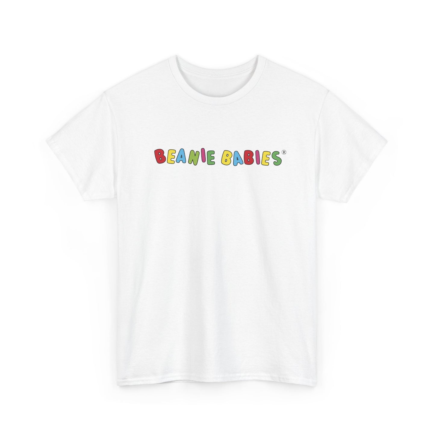 Beanie Babies Tshirt Vintage Logo Ty Toys Retro Unisex Heavy Cotton Tee