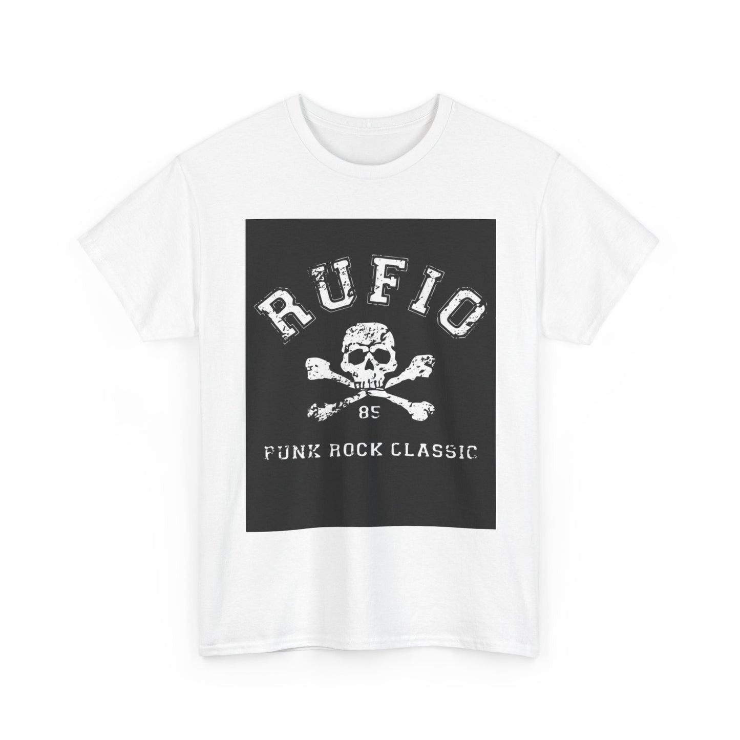 Rufio Tshirt Vintage Punk Rock band merch retro Unisex Heavy Cotton Tee