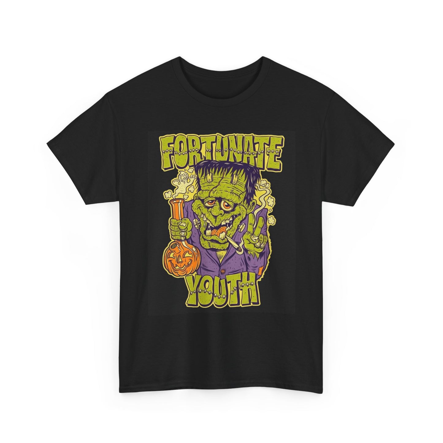 Fortunate Youth Graphic T Shirt Vintage Retro Unisex Heavy Cotton Tee