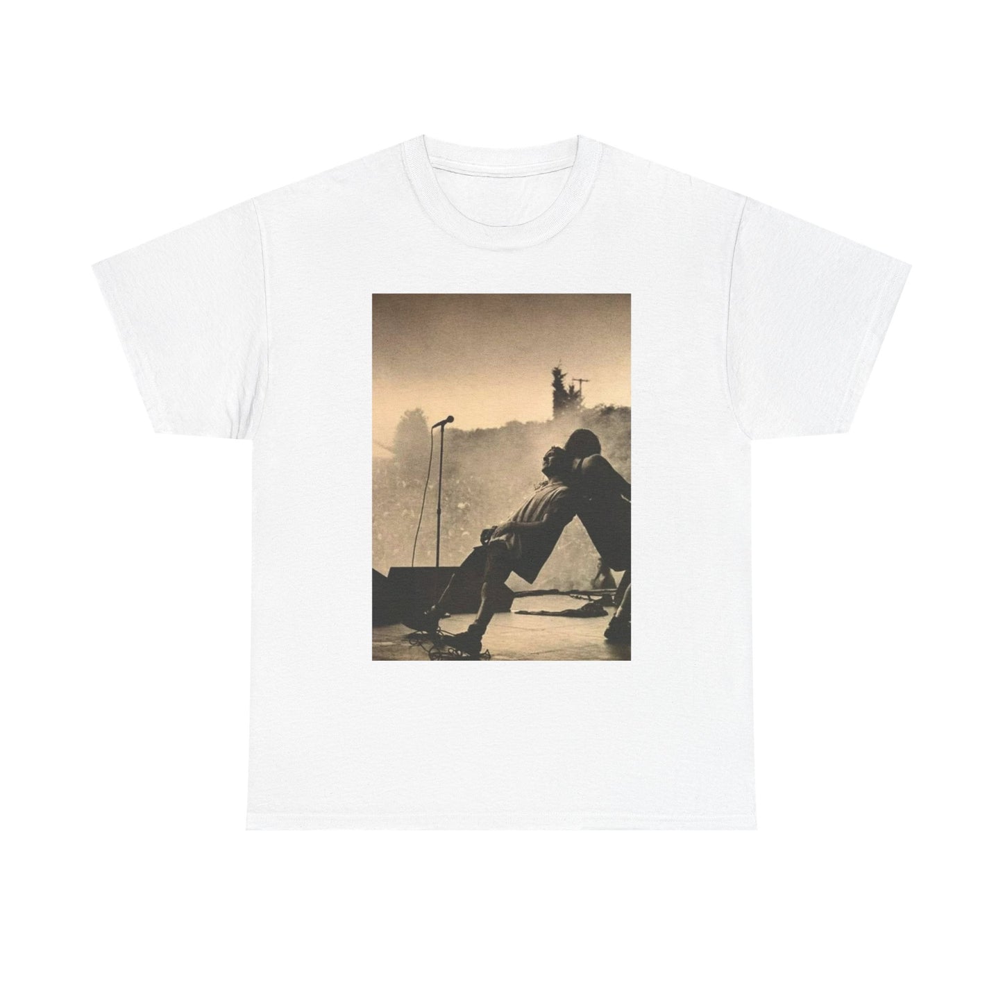 Pearl Jam TShirt vintage grunge stage  photo Unisex Heavy Cotton Tee OFFICIAL