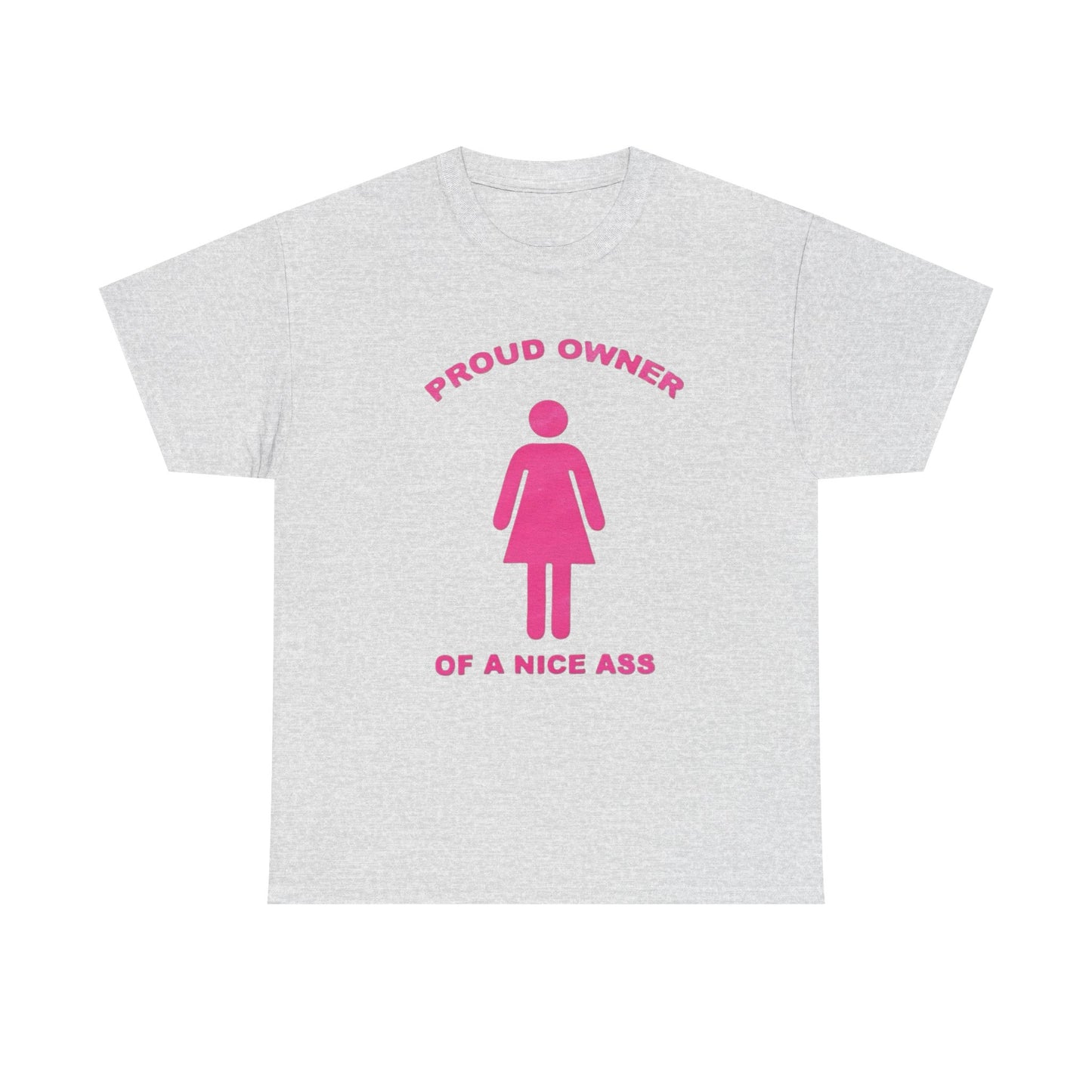 Proud Owner Of A Nice Ass Graphic T Shirt NEW Adult Unisex Heavy Cotton Tee