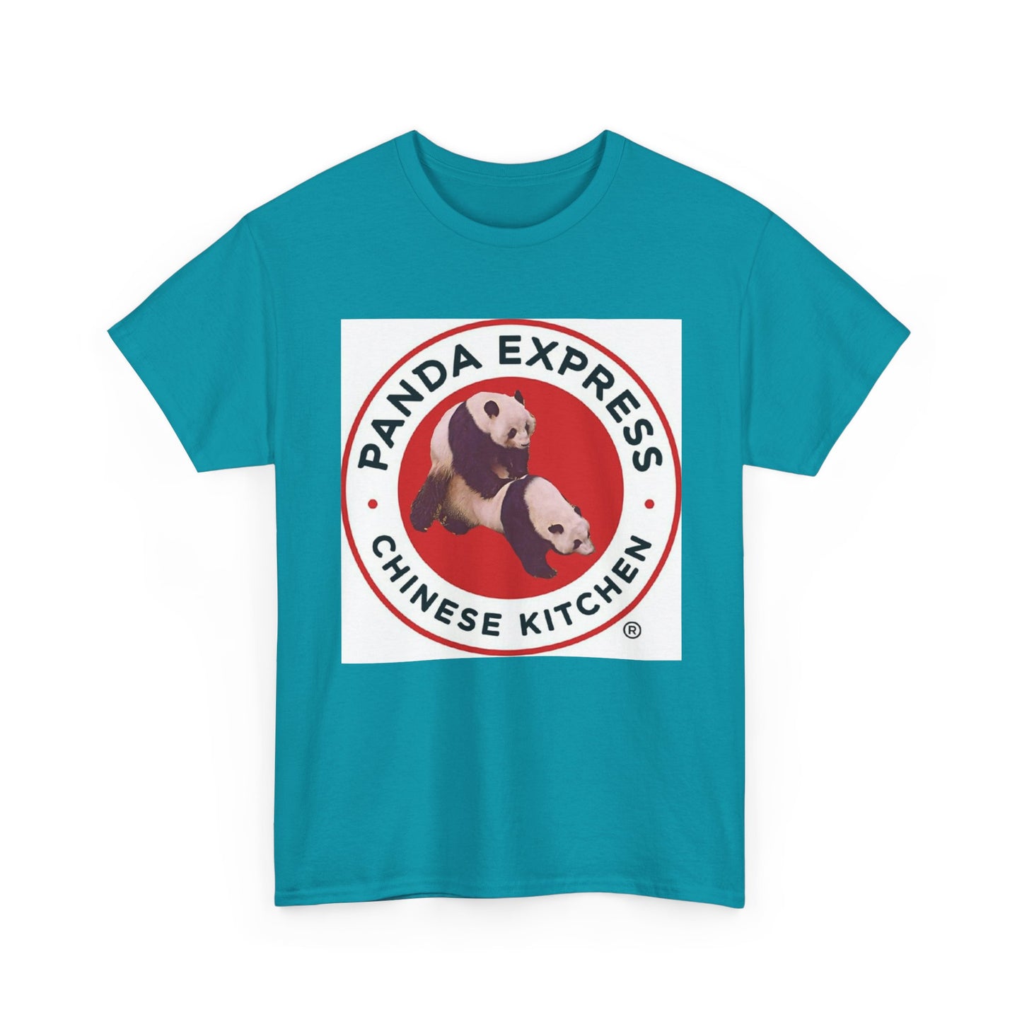Panda Express Chinese food funny graphic food truck Unisex Heavy Cotton Tee