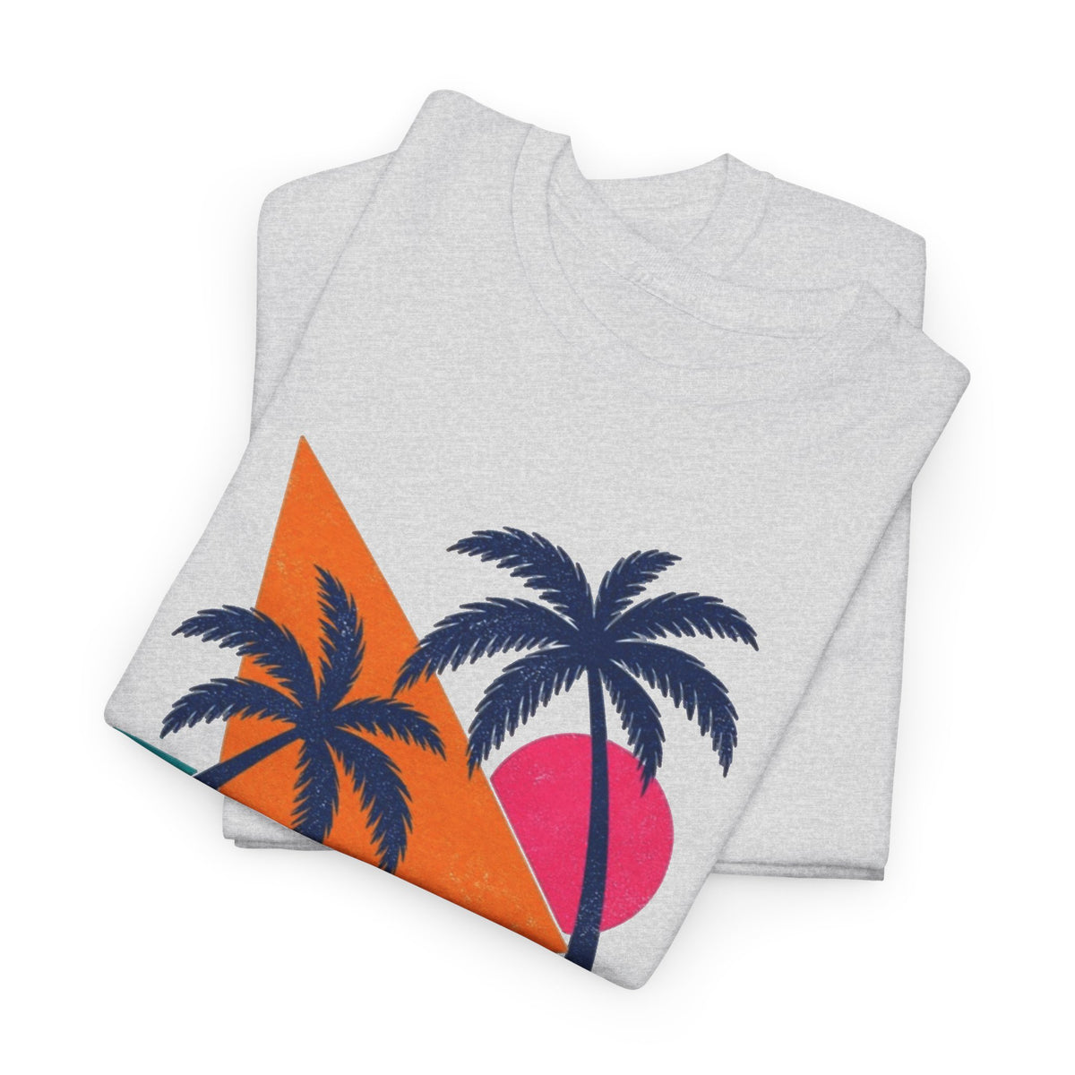 Aruba Caribbean Palm Tree Graphic T-Shirt Men's Graphic Tee