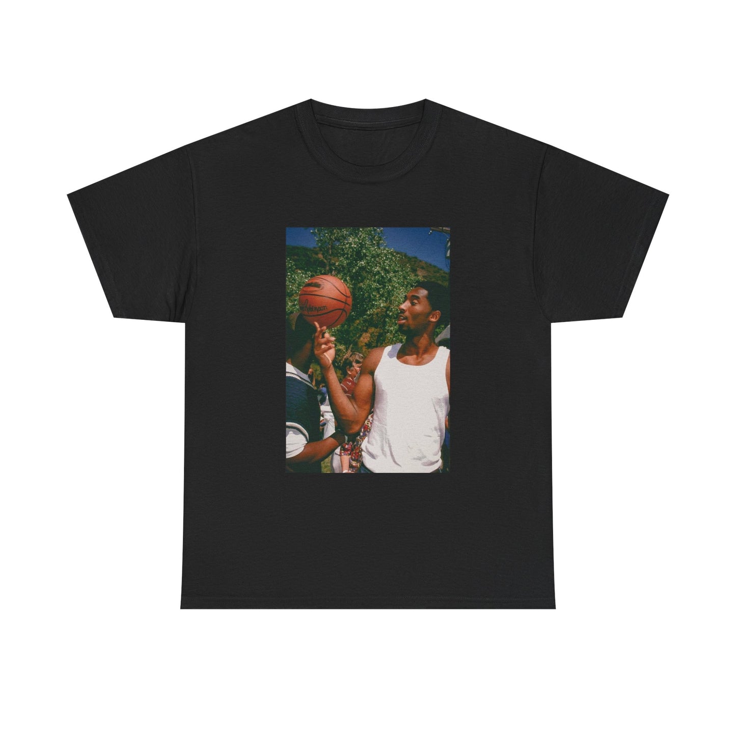 Kobe Tshirt Retro Young Kobe LA Lakers Basketball Unisex Heavy Cotton Tee