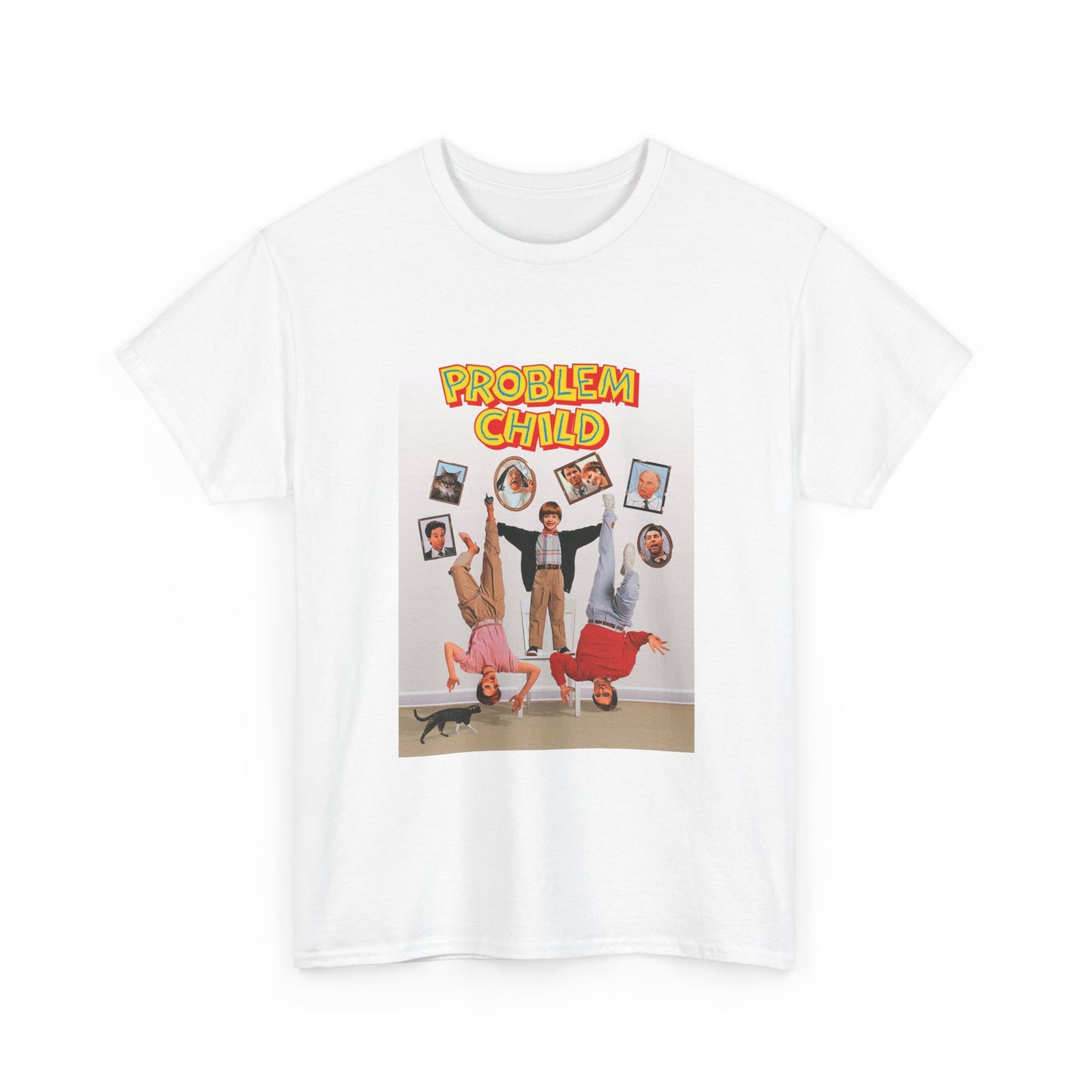 Problem Child T shirt Funny Movie Poster Vintage Unisex Heavy Cotton Tee