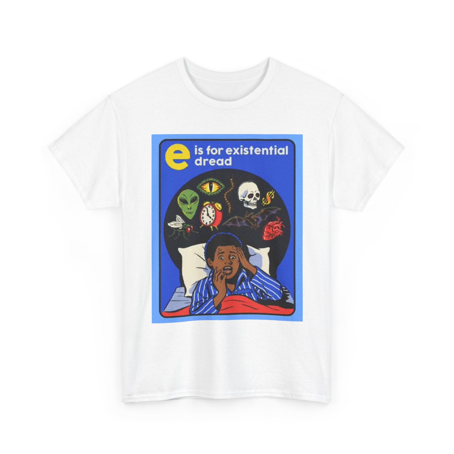 Extensional Dread Funny 70s Art Shirt Poster Unisex Heavy Cotton Tee