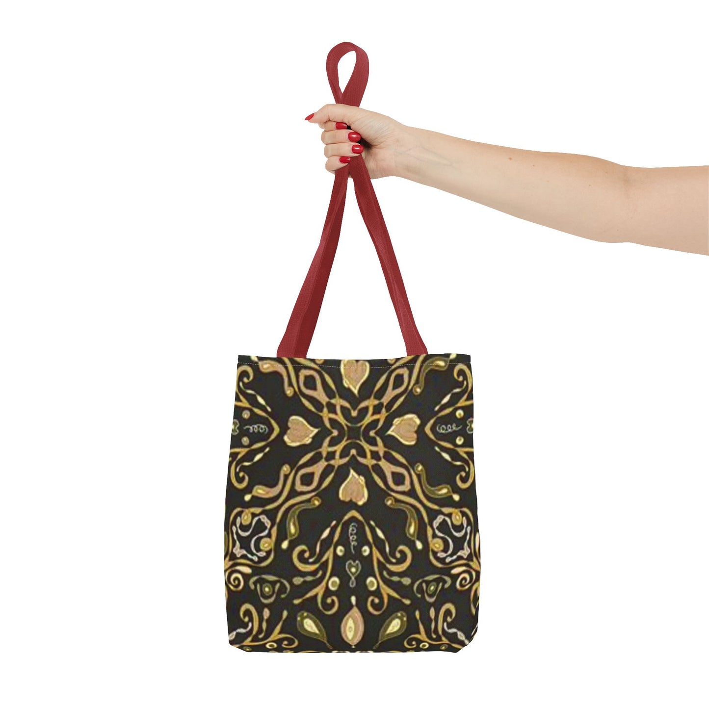 Gold Modern Design BRAND NEW Tote Bag (AOP)