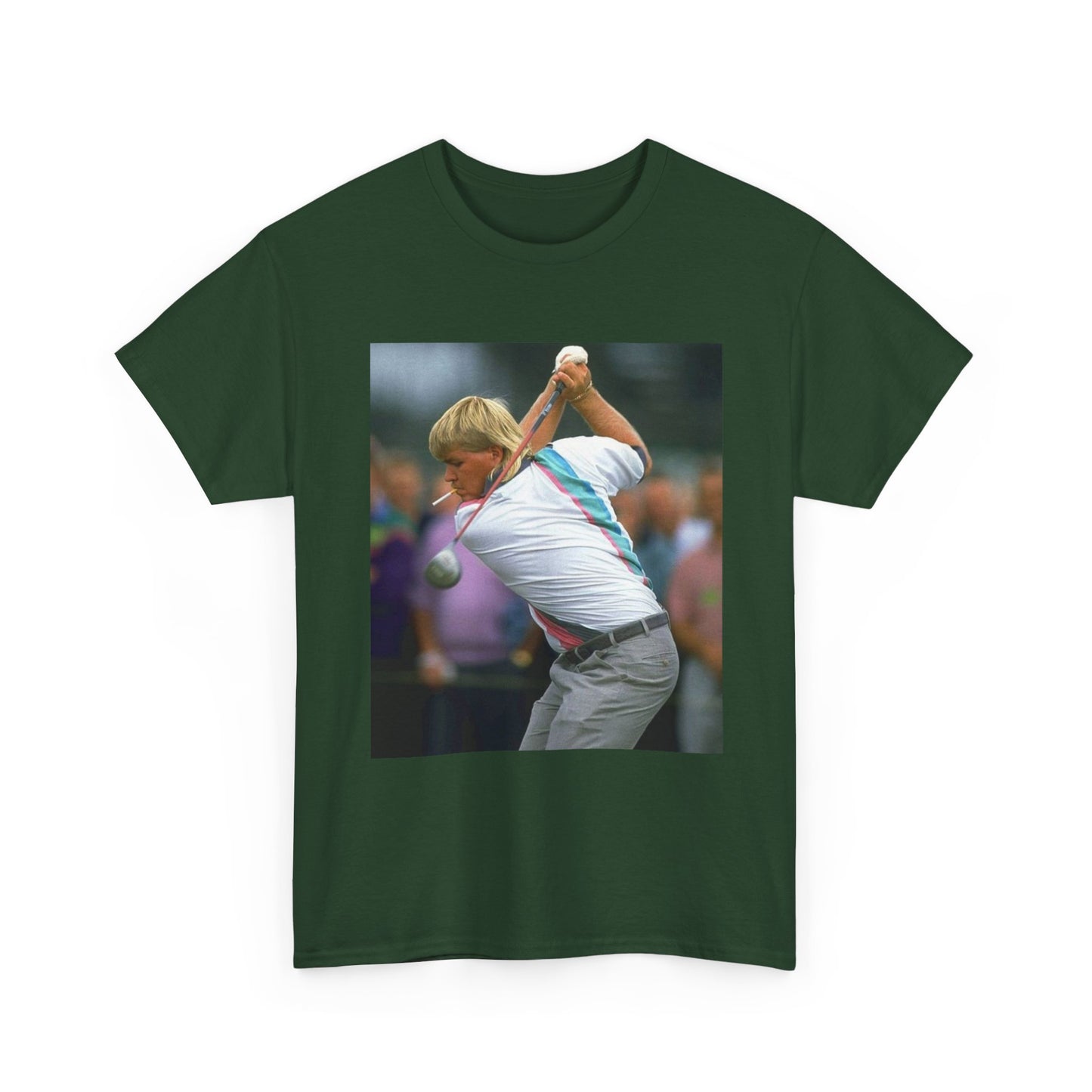 John Daly TShirt Masters golf club Tiger woods Vintage Unisex Heavy Cotton Tee