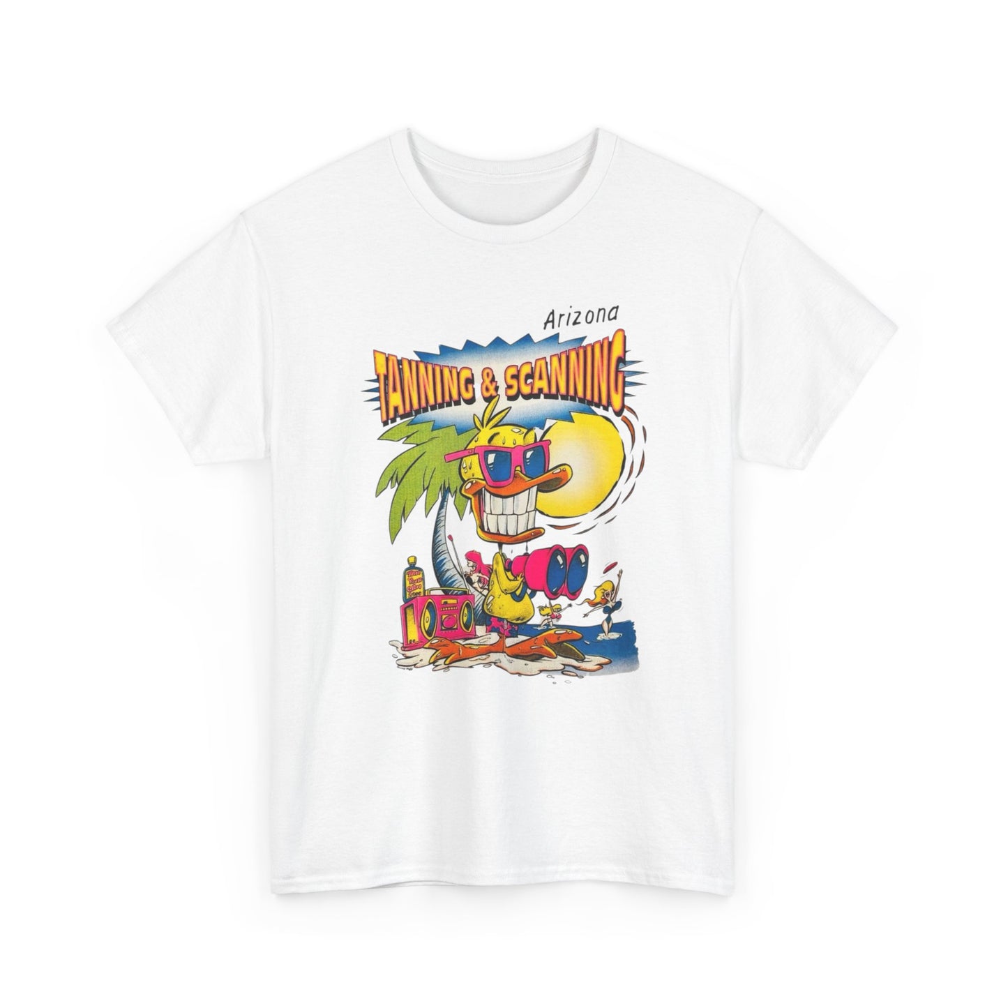 Tanning Season Vintage Graphic T Shirt S-5XL NEW Unisex Heavy Cotton Tee