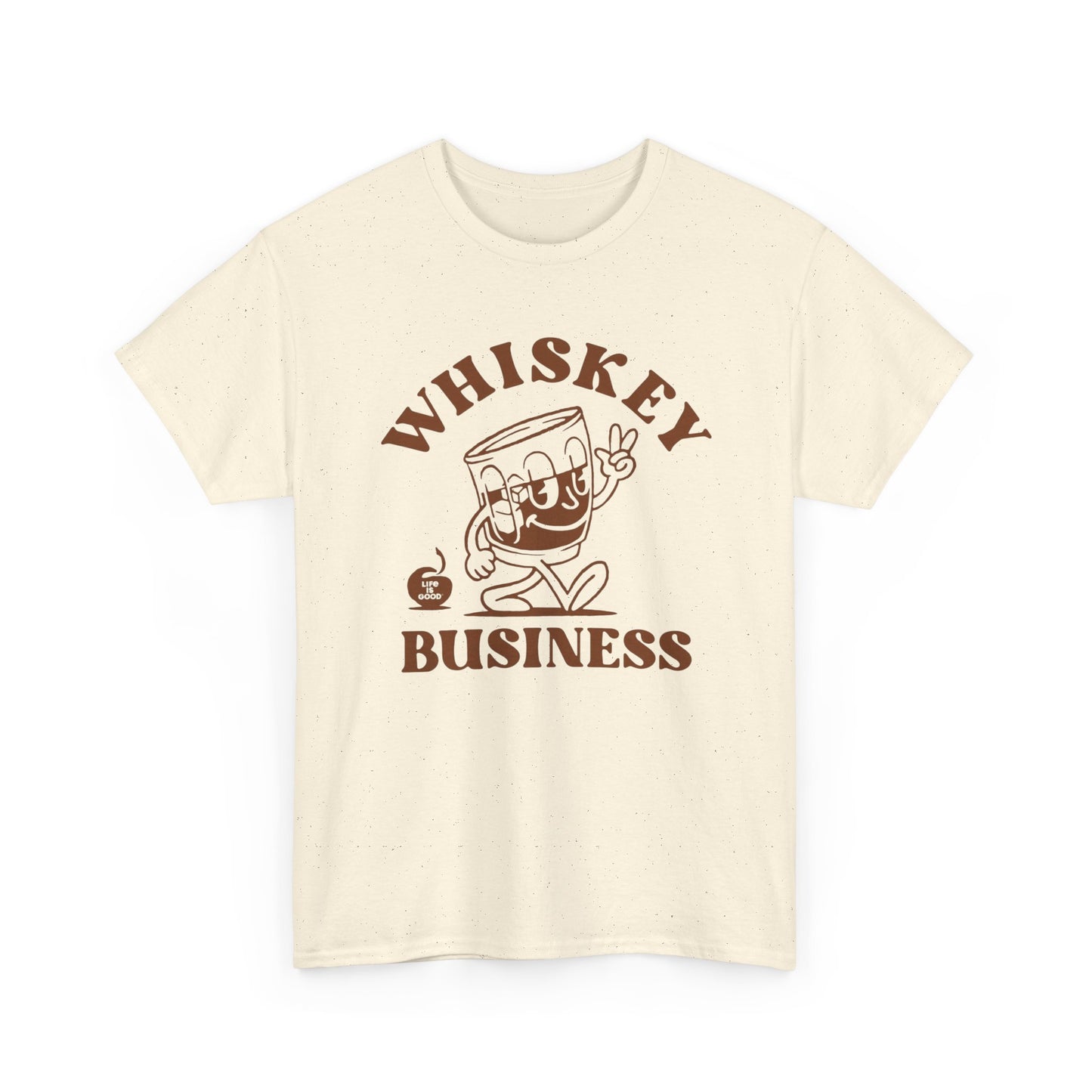 Whiskey Business T Shirt Funny Jokes Humor Unisex Heavy Cotton Tee