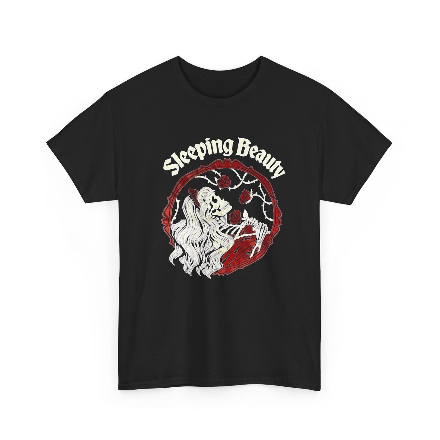 Sleeping Beauty Graphic T Shirt Unisex Heavy Cotton Tee NEW