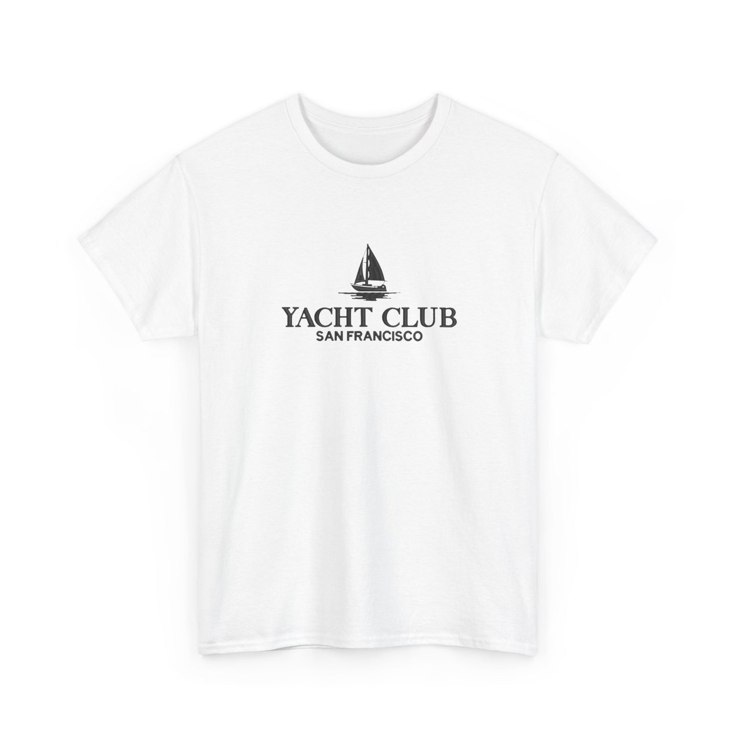 Yacht Club San Francisco Graphic T Shirt NEW Unisex Heavy Cotton Tee