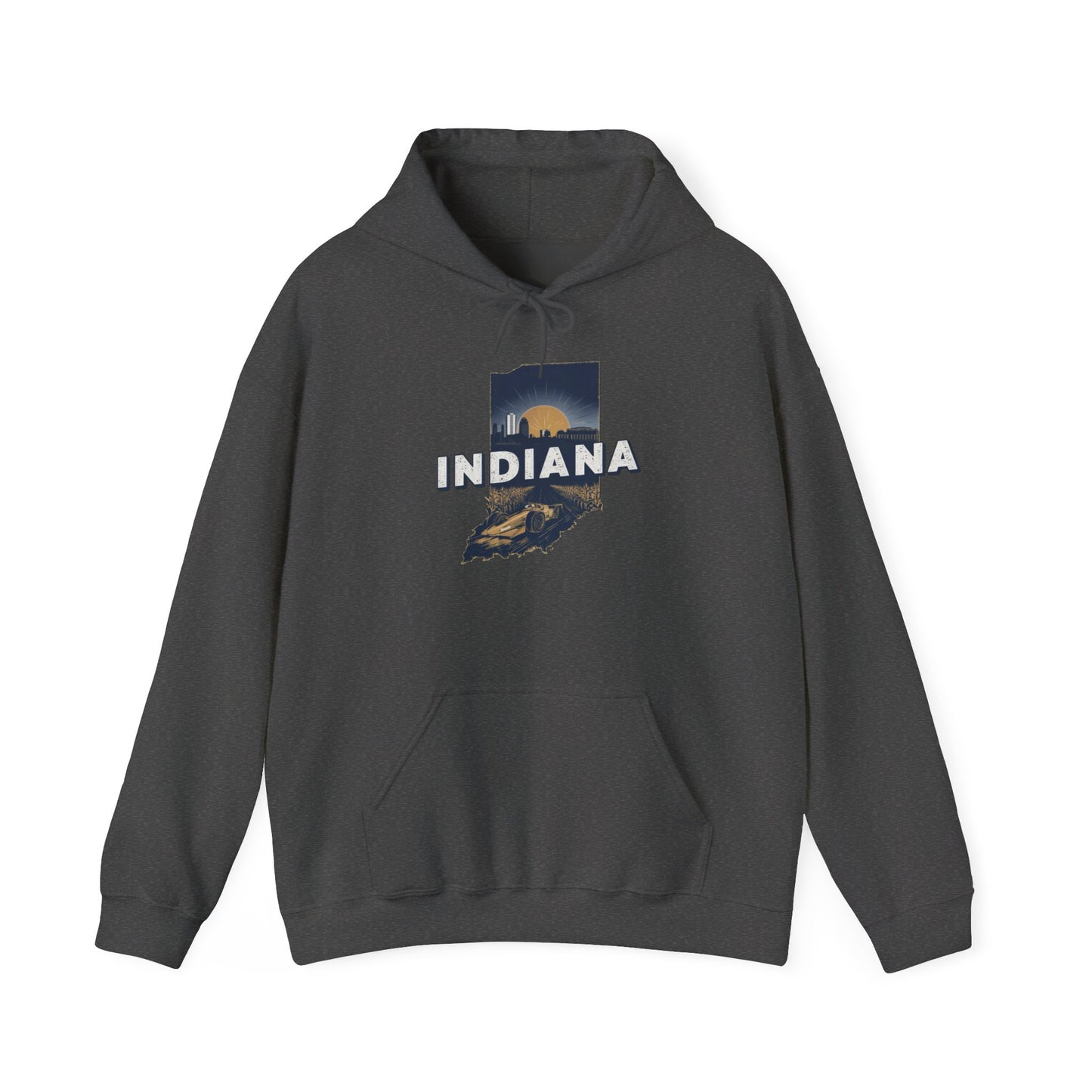 Indiana State Graphic Hoodie Hooded NEW Sweatshirt Adult