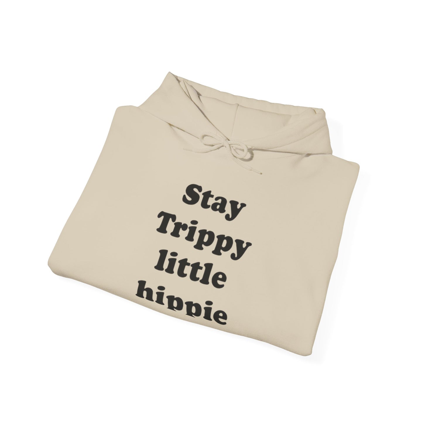Stay Trippy Little Hippy Retro  Graphic Hoodie Heavy Blend™ Hooded Sweatshirt