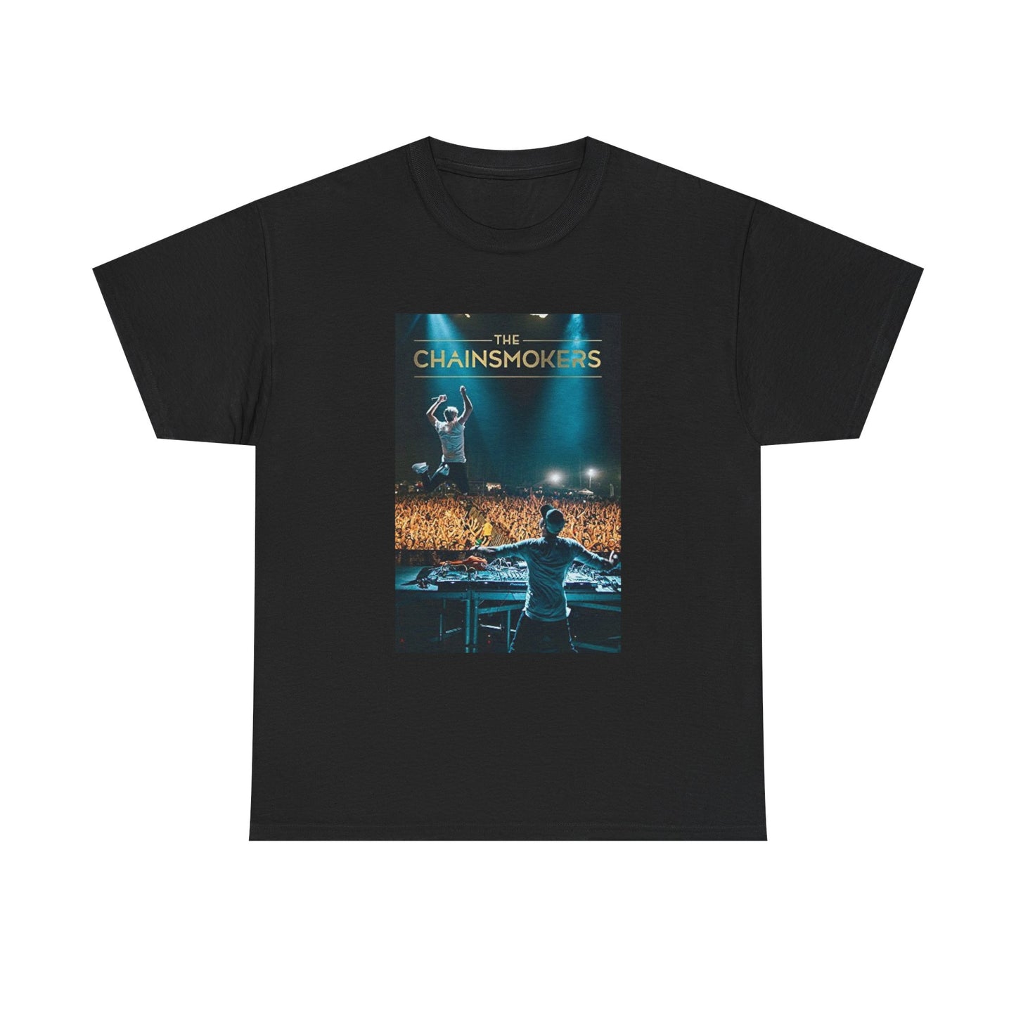 The Chainsmokers Tshirt Retro Concert Tour Merch EDM DJ Unisex Heavy Cotton Tee