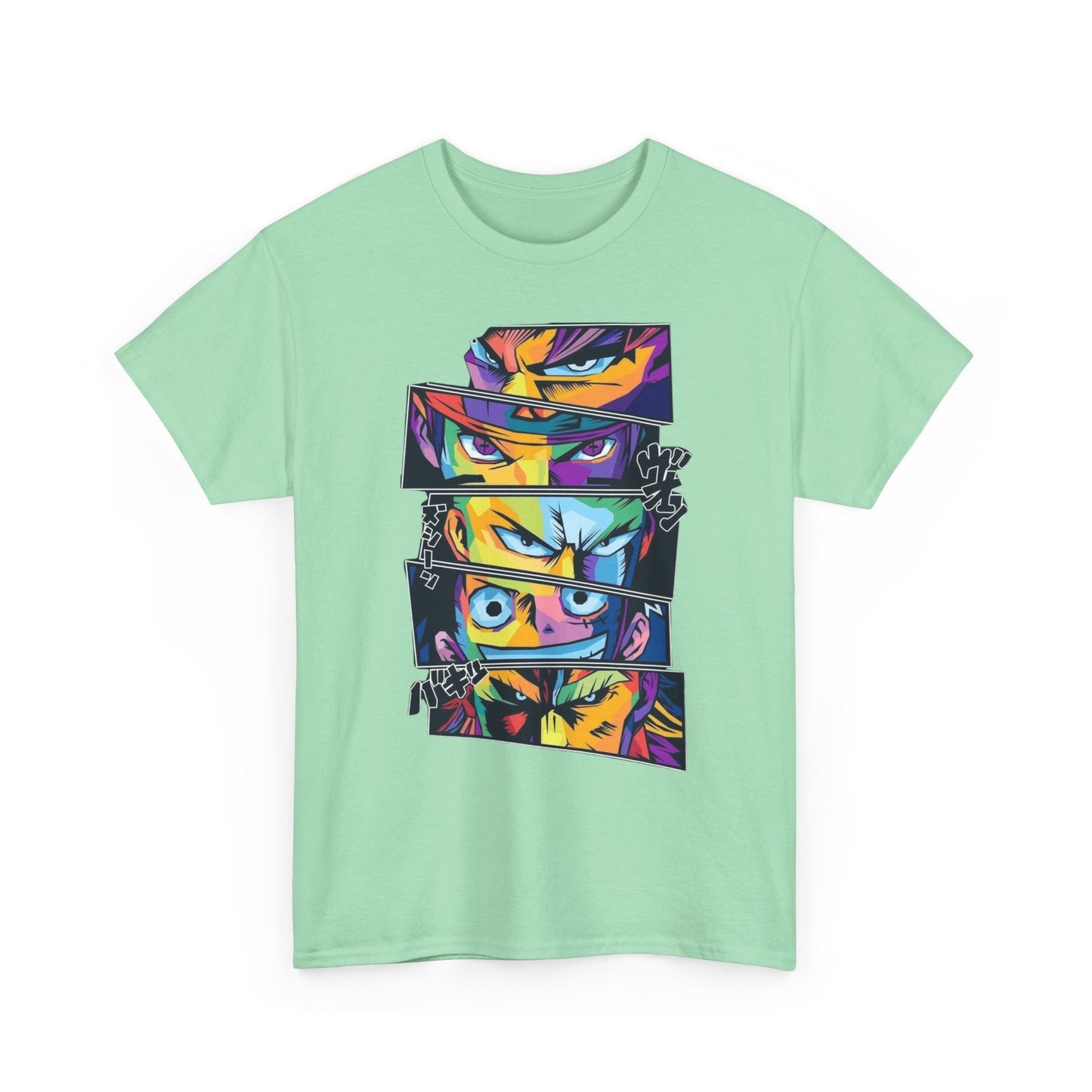 Anime Retro Graphic T Shirt Unisex Heavy Cotton Tee