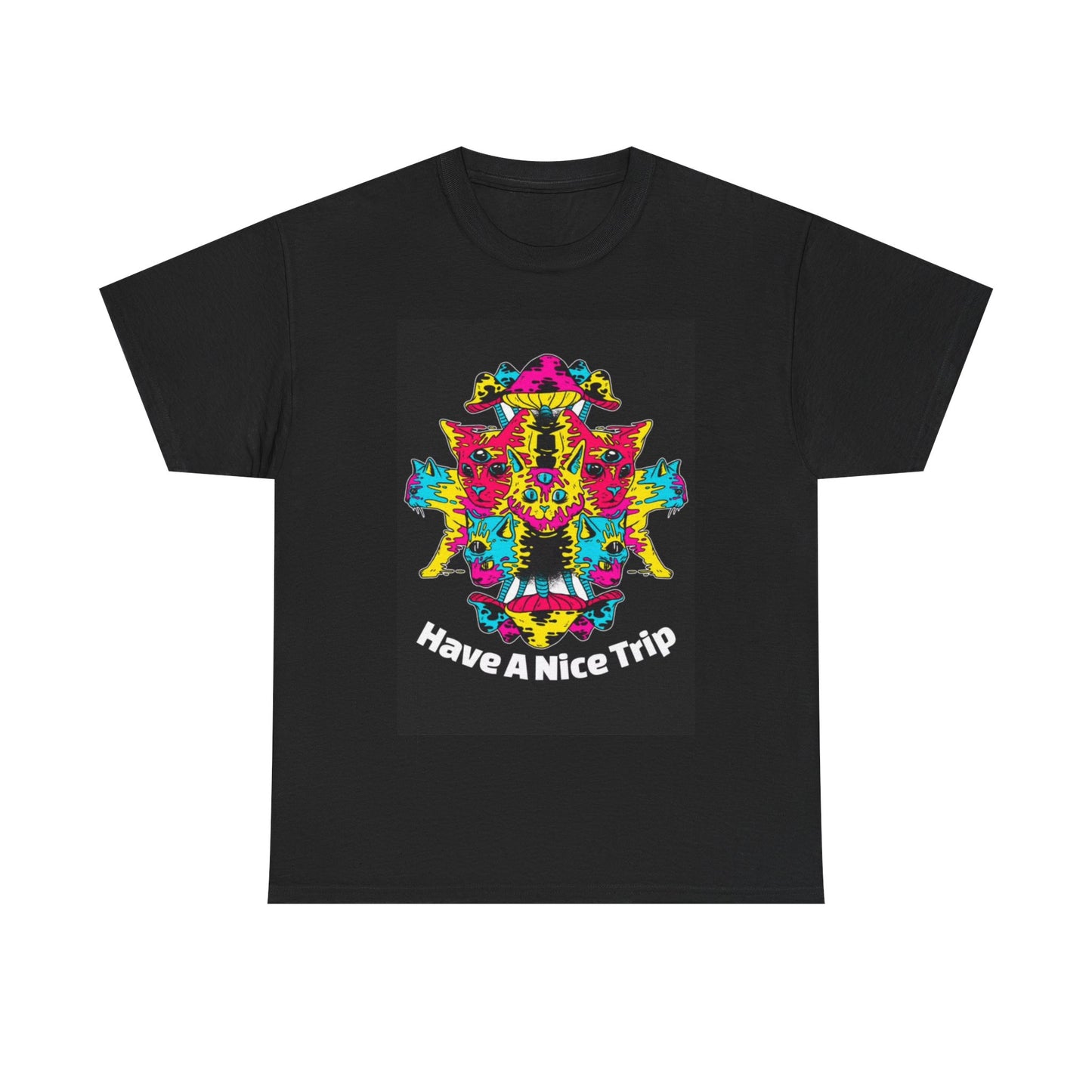 EDM House Music T-shirt Techno Rave Trippy Art Graphics Unisex Heavy Cotton 6
