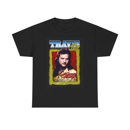 Travis Tritt Tshirt Vintage Graphic Country Icon Unisex Heavy Cotton Tee
