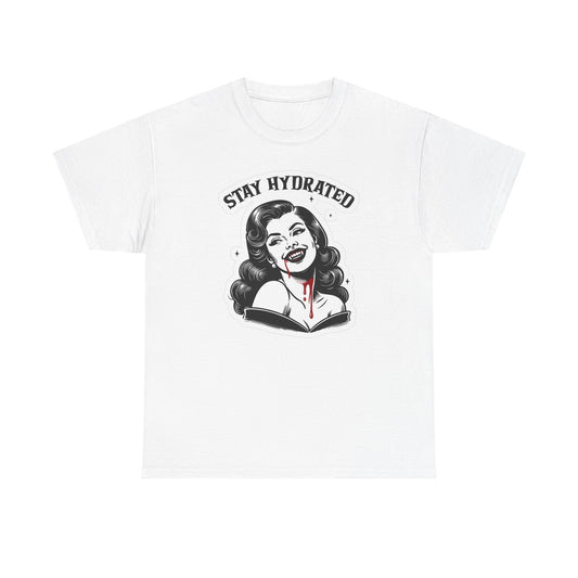 Stay Hydrated Graphic T Shirt Women's Cotton Tee BRAND NEW