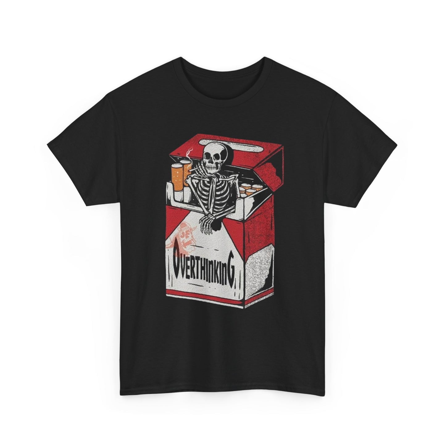 Overthinking Graphic T Shirt ADULT NEW