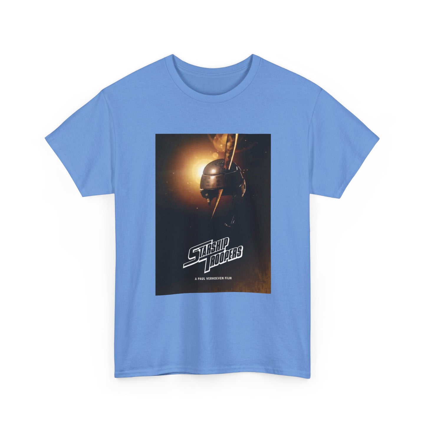 StarShip Troopers Tshirt Retro Action Movie Vintage Unisex Heavy Cotton Tee