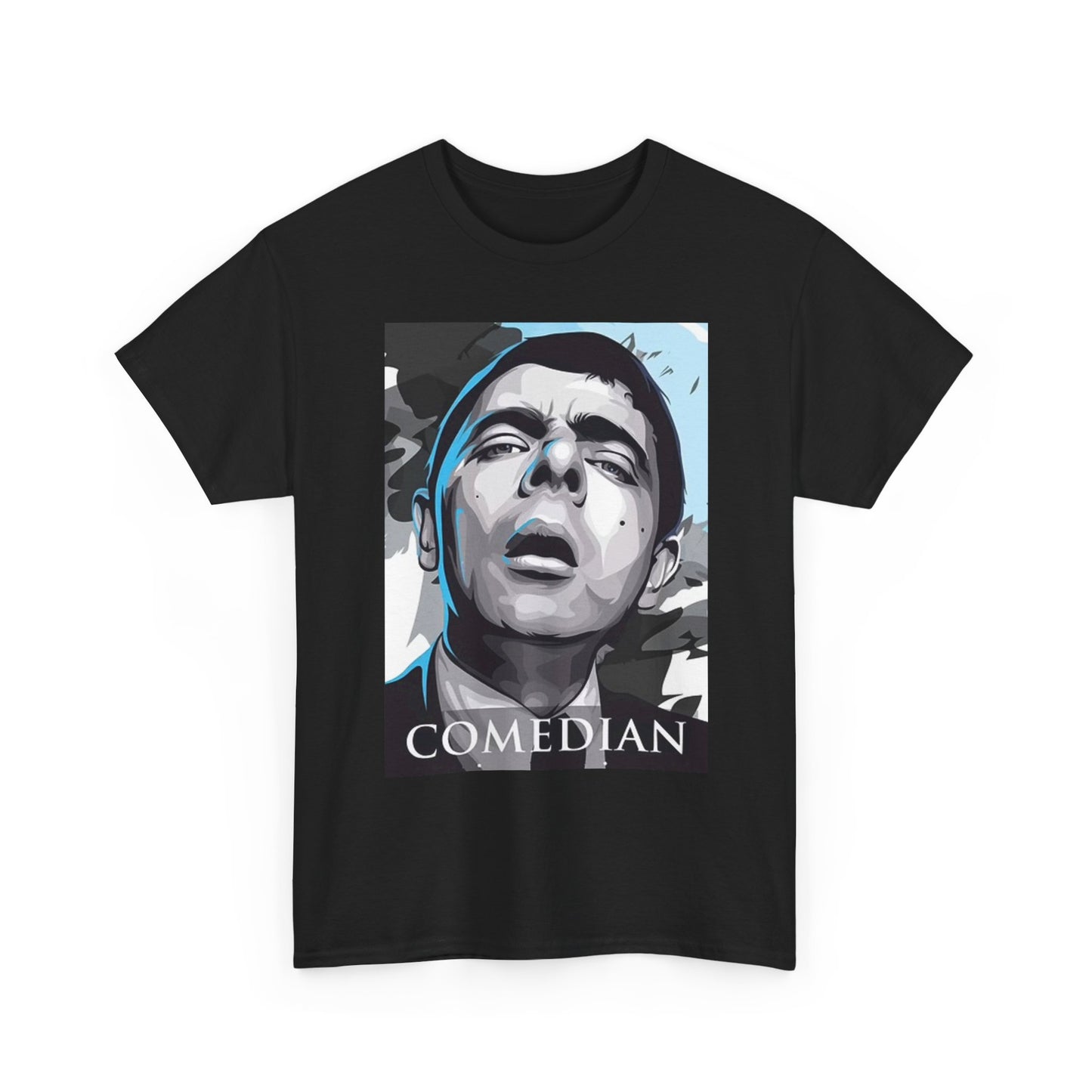 Mr Bean Graphic T Shirt Retro Comedian Vintage Unisex Heavy Cotton Tee