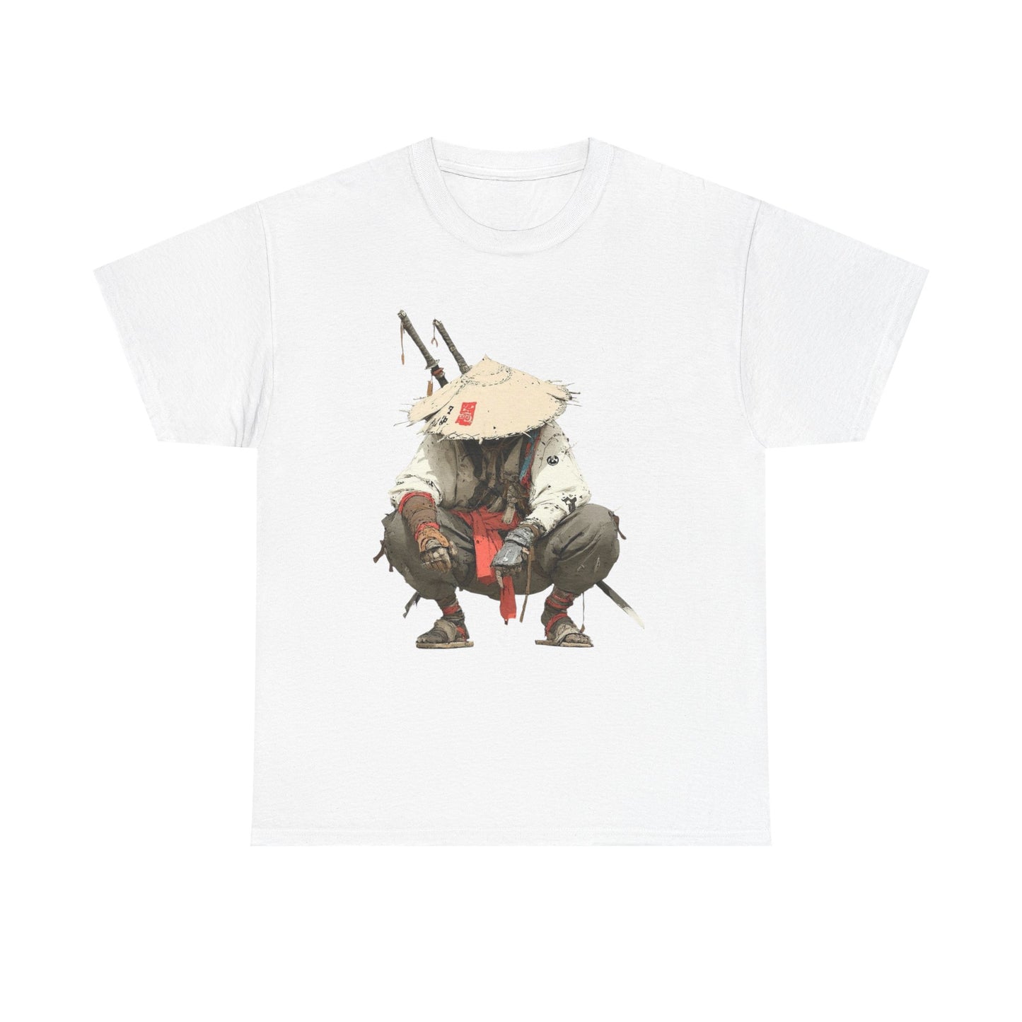 Samurai Graphic T Shirt NEW ADULT TEE VINTAGE