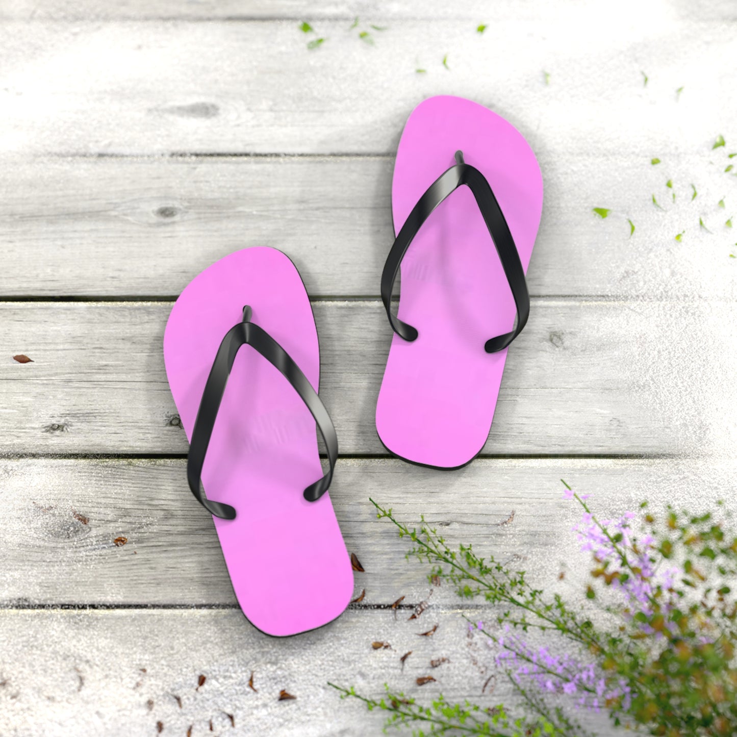 Neon Pink Flip Flops, Sandals Slides, Summer Footwear, Brand New