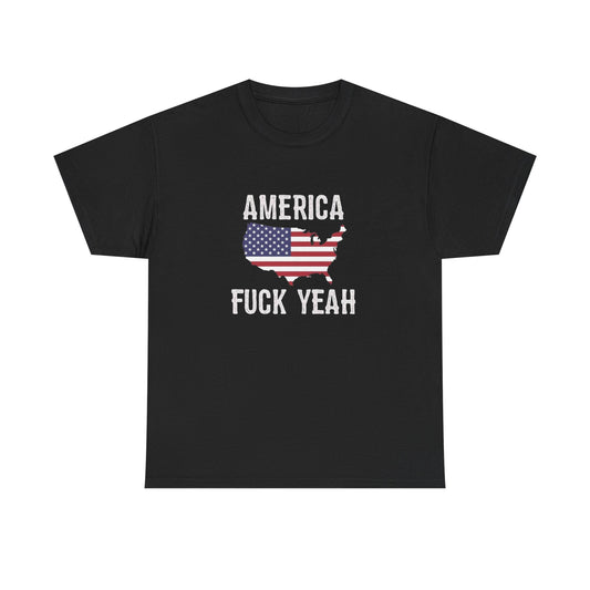 American Pride Funny Gift Graphic T Shirt Unisex Heavy Cotton Tee