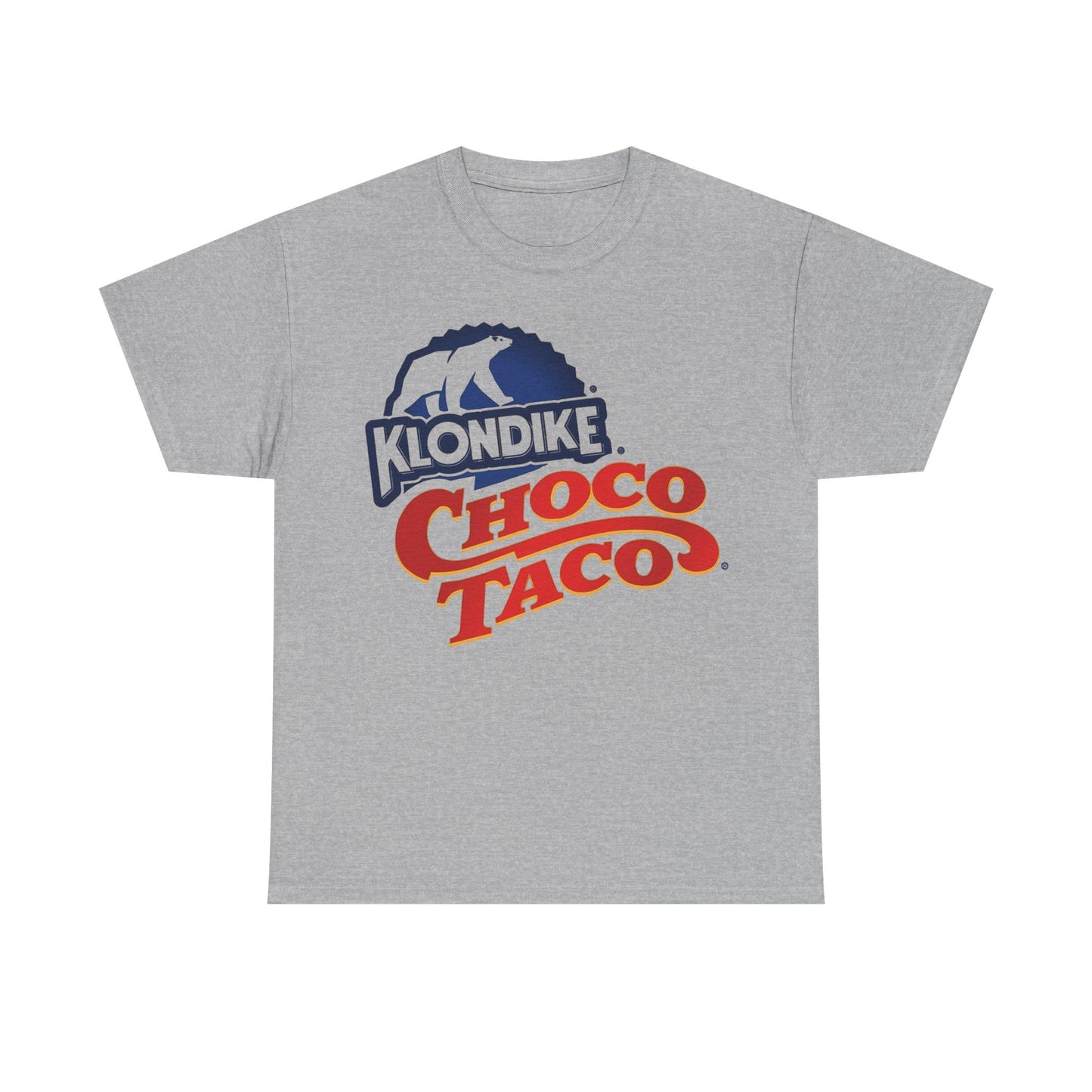 Choco Taco Shirt Klondike Ice Cream Retro Vintage Logo Unisex Heavy Cotton Tee