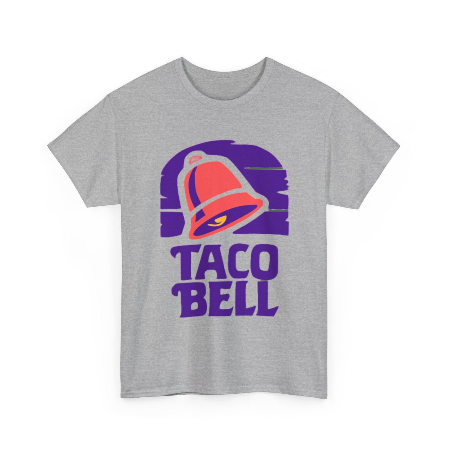 Taco Bell Shirt Funny Gift Retro Logo Mexican Restaurant Unisex Heavy Cotton Tee