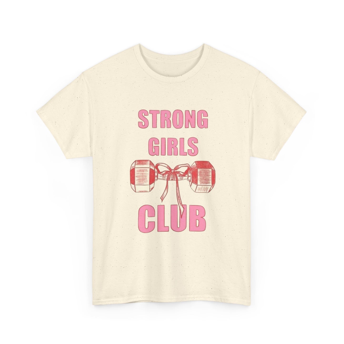 Strong Girls Club Gym Graphic T Shirt Unisex Heavy Cotton Tee