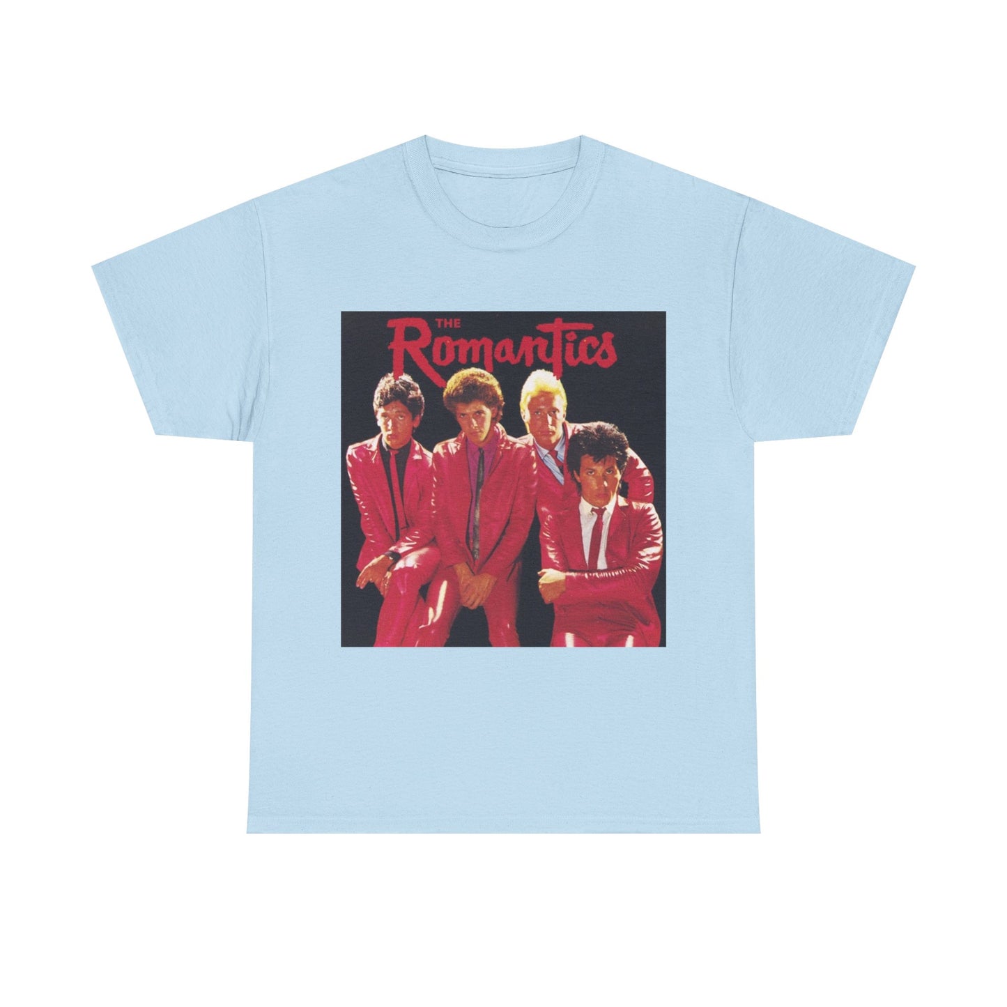 The Romantics Tshirt Vintage Band Poster Retro Unisex Heavy Cotton Tee
