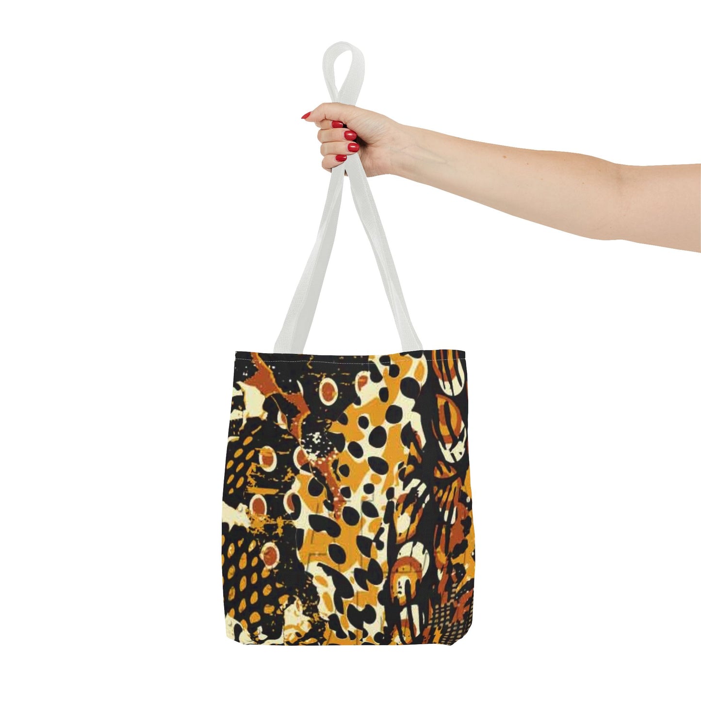 Brown Multi Color BRAND NEW MODERN Tote Bag (AOP)
