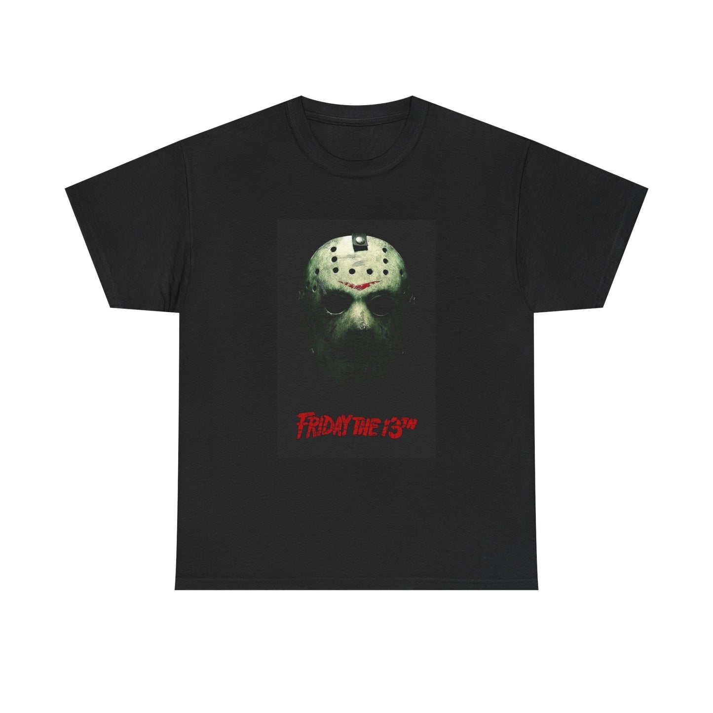 Friday The 13th Tshirt Retro Horror Movie Merch Retro Unisex Heavy Cotton Tee