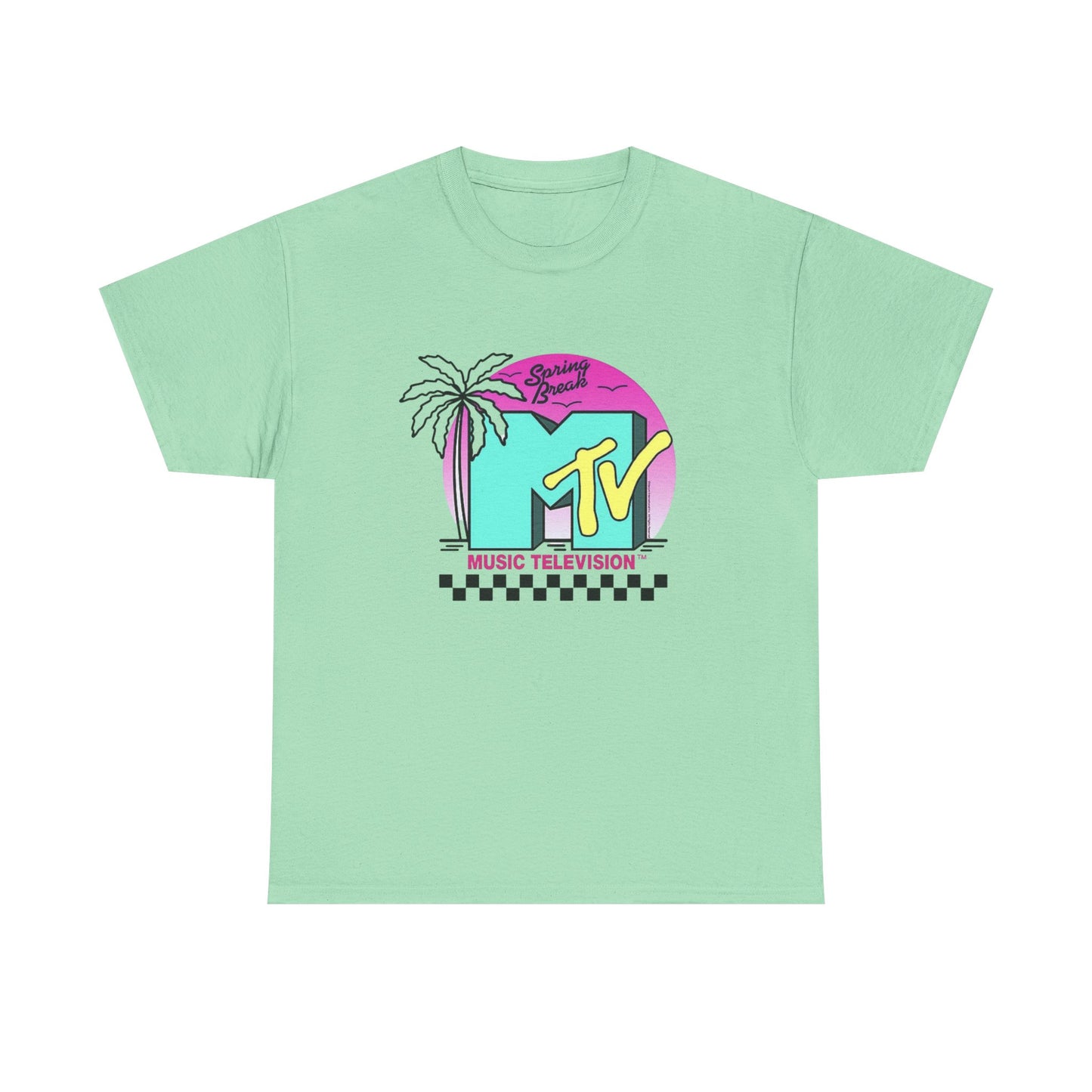 Spring Break Vintage 90s Graphic T-Shirt Unisex Heavy Cotton Tee