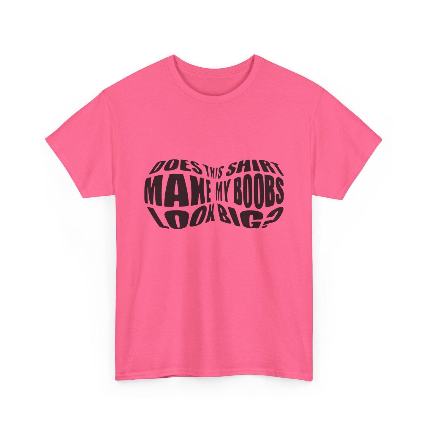 Big Boobs Funny Graphic T Shirt NEW ADULT Unisex Heavy Cotton Tee
