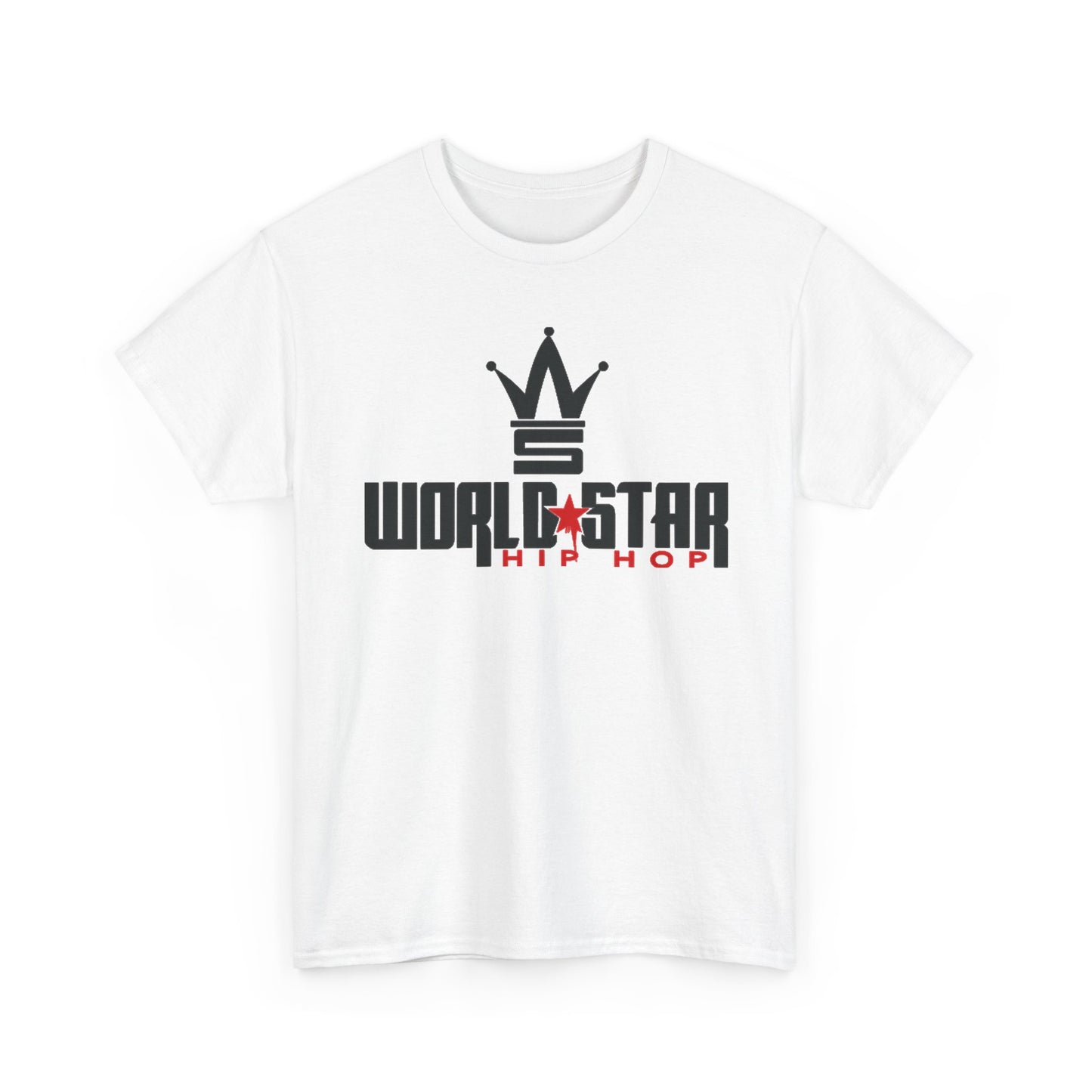 World Star Graphic T Shirt Funny Logo Retro Unisex Heavy Cotton Tee