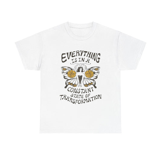 Butterfly Art Graphic T Shirt NEW ADULT Unisex Heavy Cotton Tee