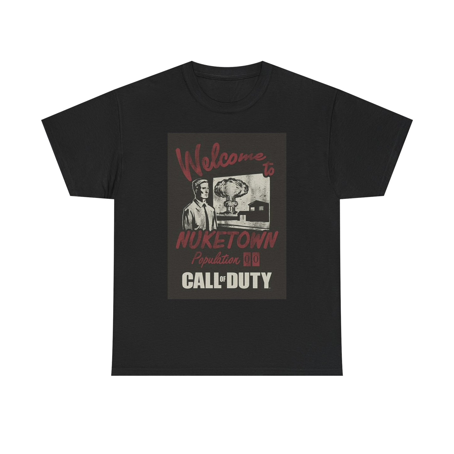 Nuketown Call Of Duty T Shirt BRAND NEW Apparel Unisex Graphic Tee USA