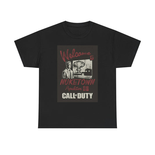 Nuketown Call Of Duty T Shirt BRAND NEW Apparel Unisex Graphic Tee USA