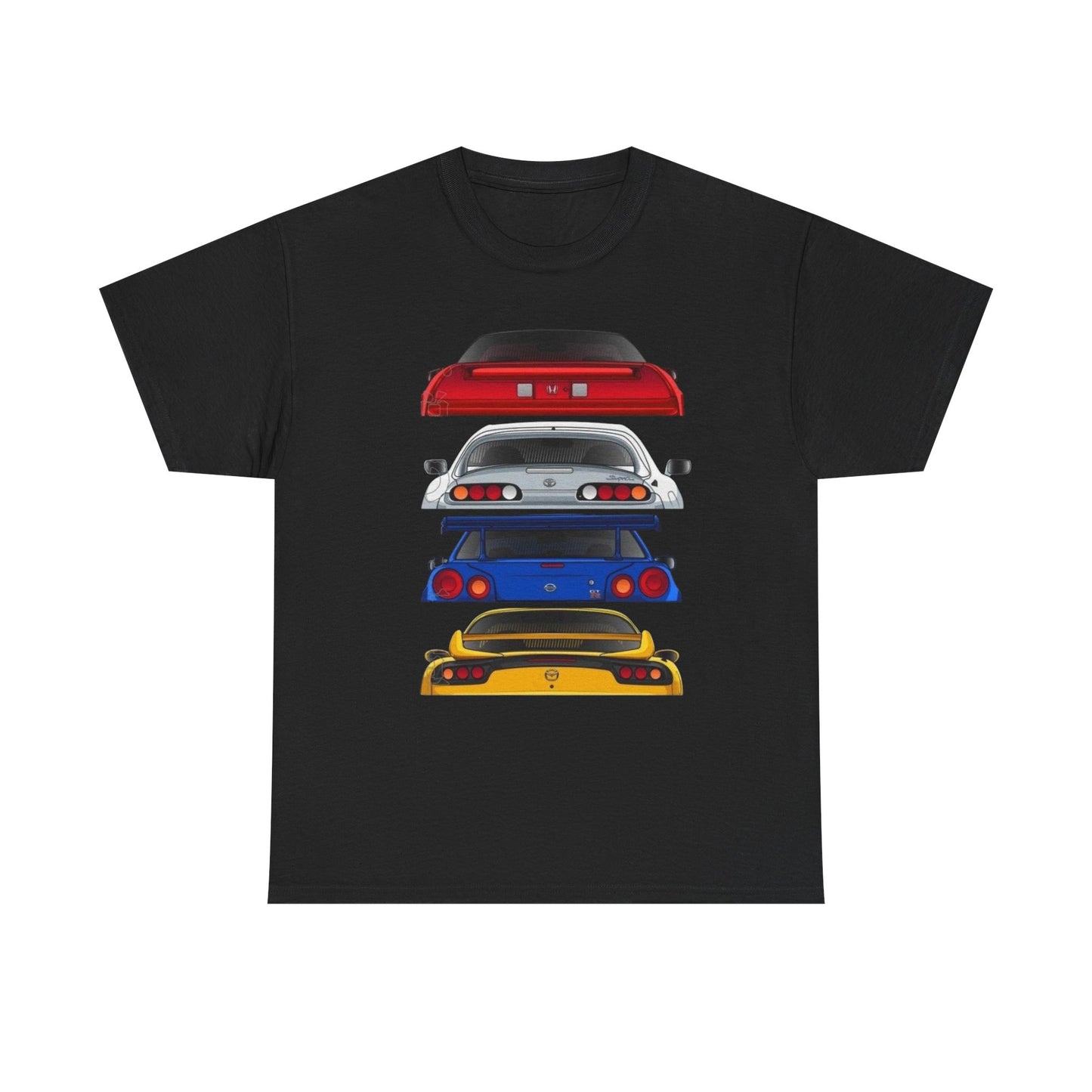 JDM Legends GTR NSX RX7 Supra Graphic T Shirt NEW ADULT Tee